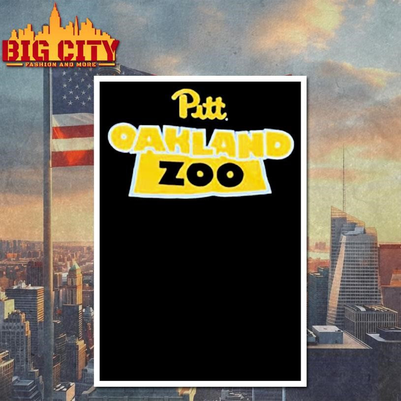 Pitt Oakland Zoo graphic shirt