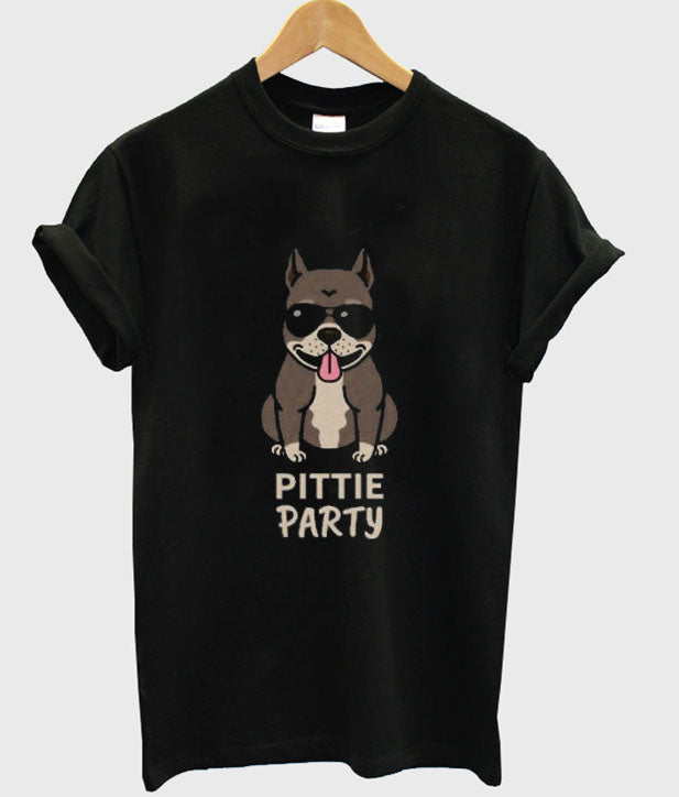 Pittie Party T-shirt Hoodie, Sweatshirt | PureTeeCo.com