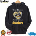 Pittsburgh Football Heart Diamond Real Women Love Smart Women Shirt