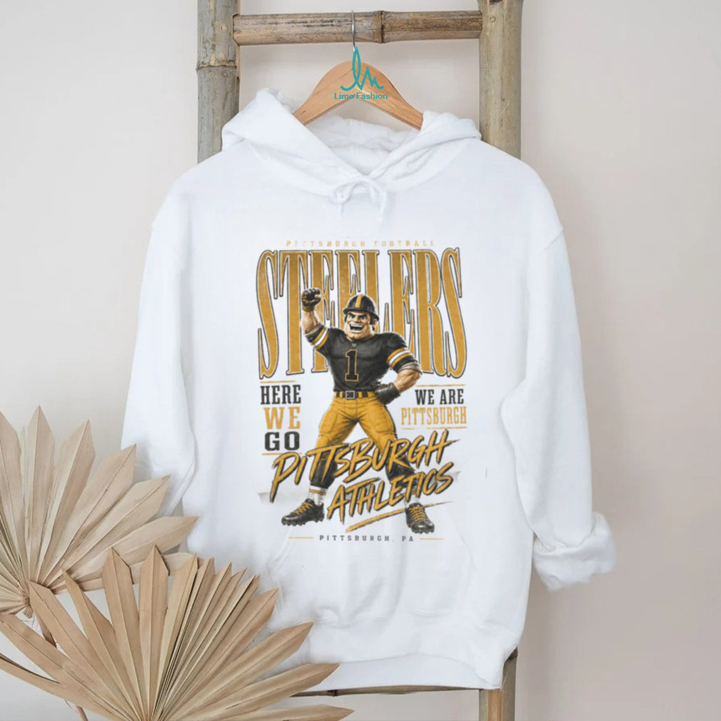 Pittsburgh Football Here We Go Mascot Vintage Shirt
