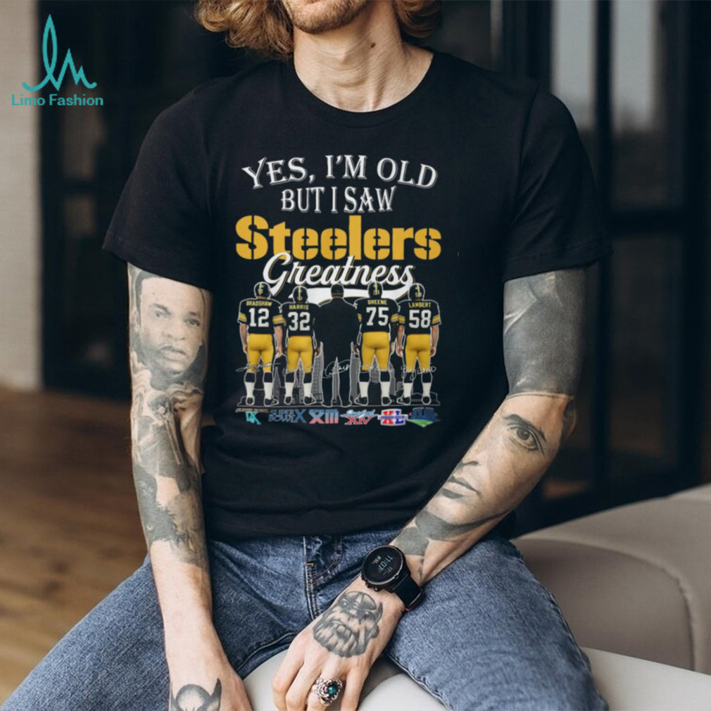 Pittsburgh Football Legends Greatness Retro Vintage Team Shirt