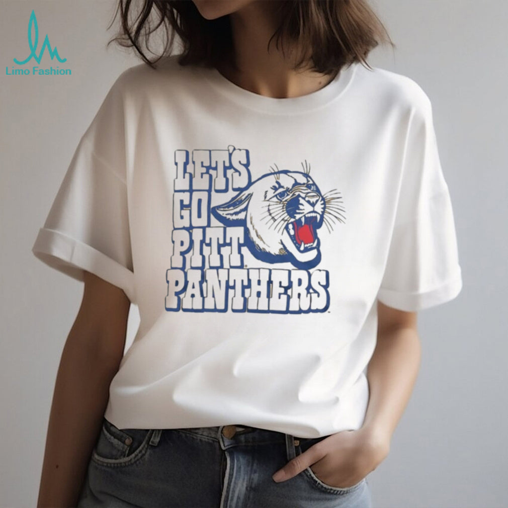Pittsburgh Panthers Let’s Go Pitt Panthers illustrated shirt