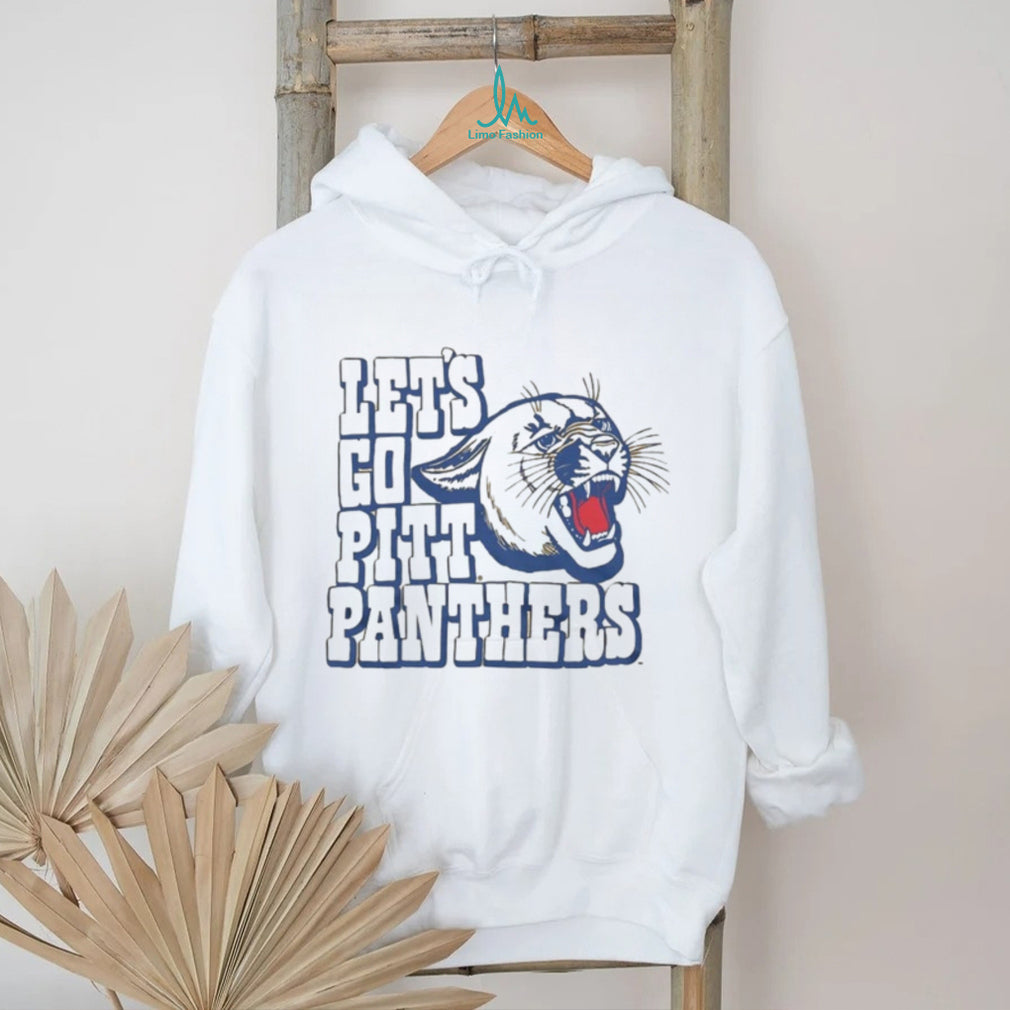 Pittsburgh Panthers Let’s Go Pitt Panthers illustrated shirt