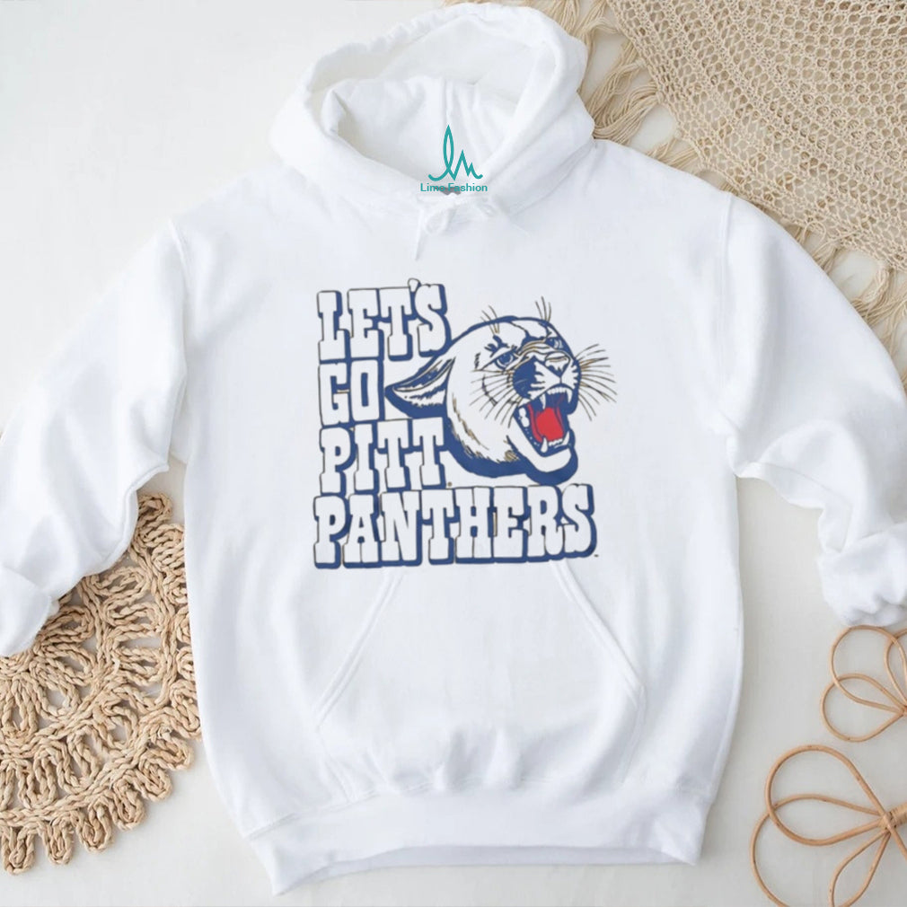 Pittsburgh Panthers Let’s Go Pitt Panthers illustrated shirt