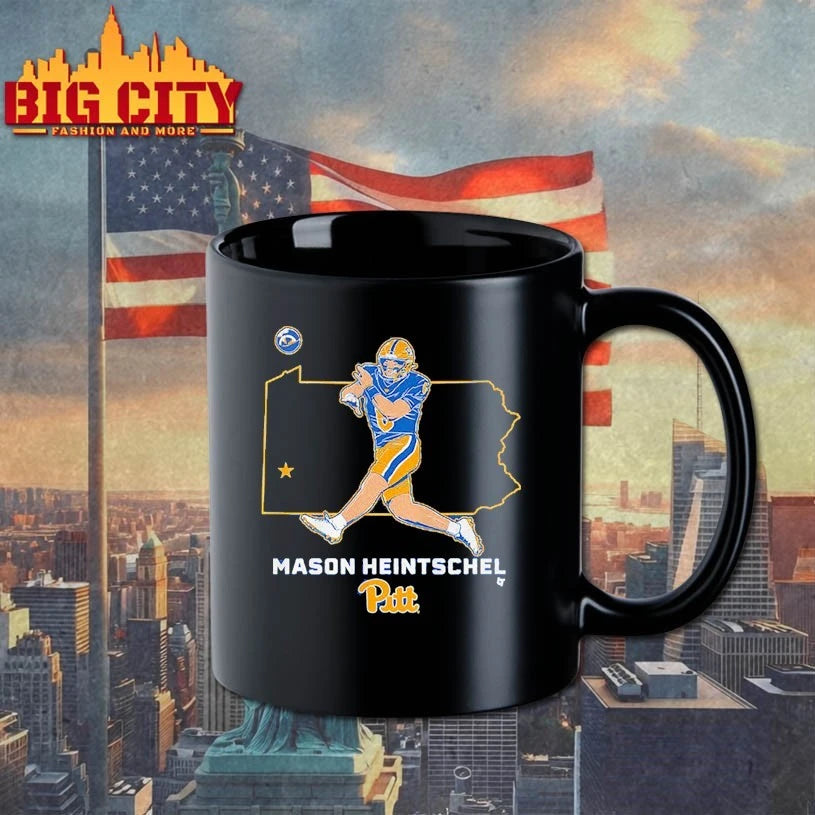Pittsburgh Panthers Mason Heintschel State Star Map shirt
