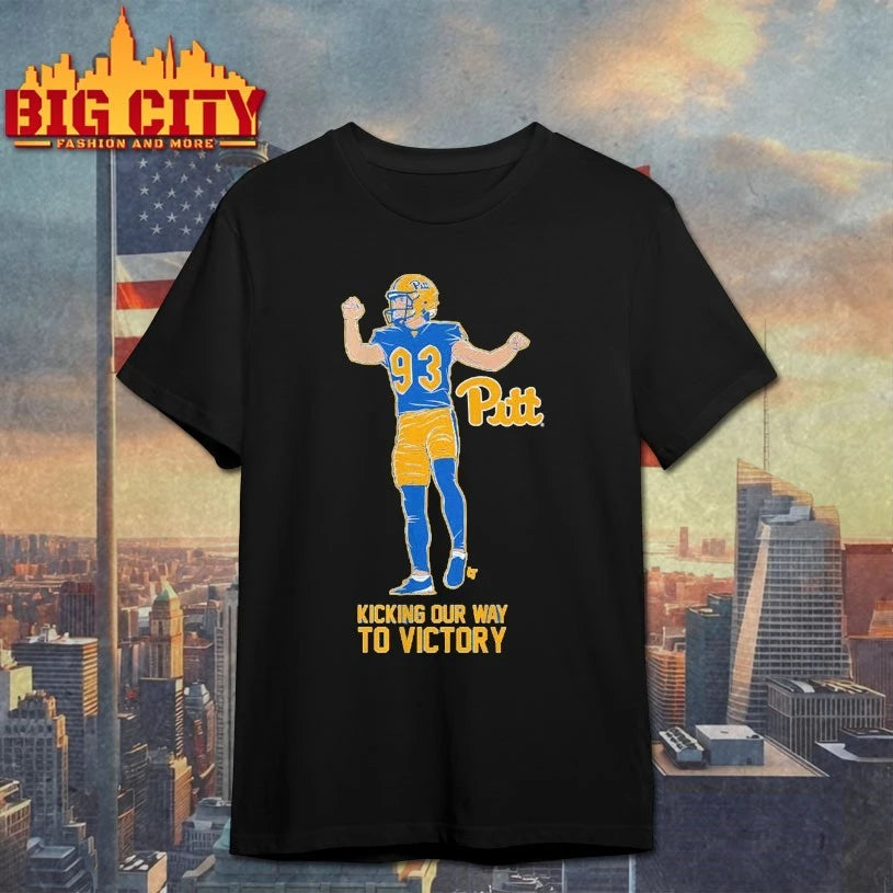 Pittsburgh Panthers Trey Butkowski Kicking Our Way to Victory shirt