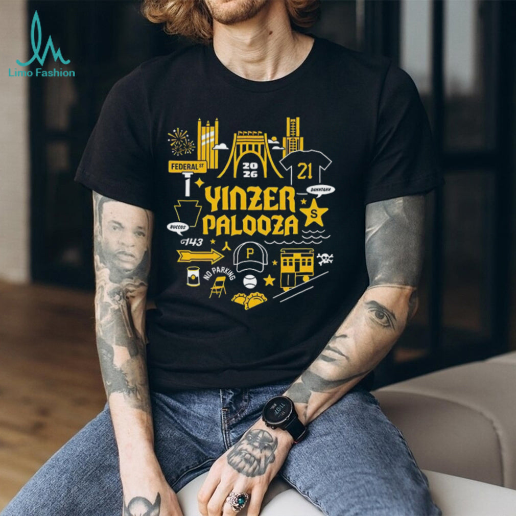Pittsburgh city skyline Yinzer Palooza federal st 21 buccos 143 shirt