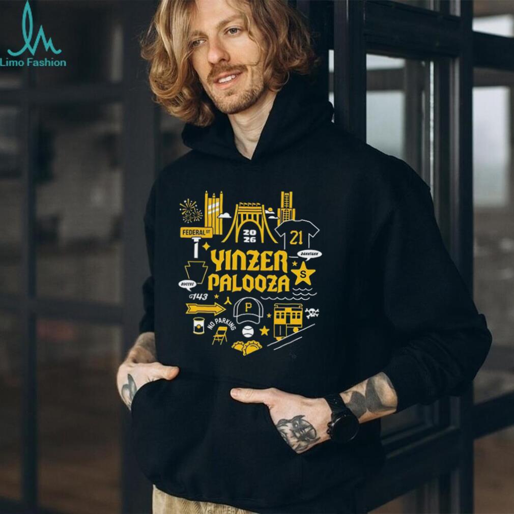 Pittsburgh city skyline Yinzer Palooza federal st 21 buccos 143 shirt
