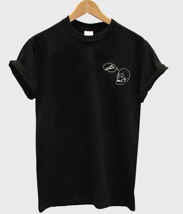 Pizza Skull T Shirt Hoodie, Sweatshirt | PureTeeCo.com