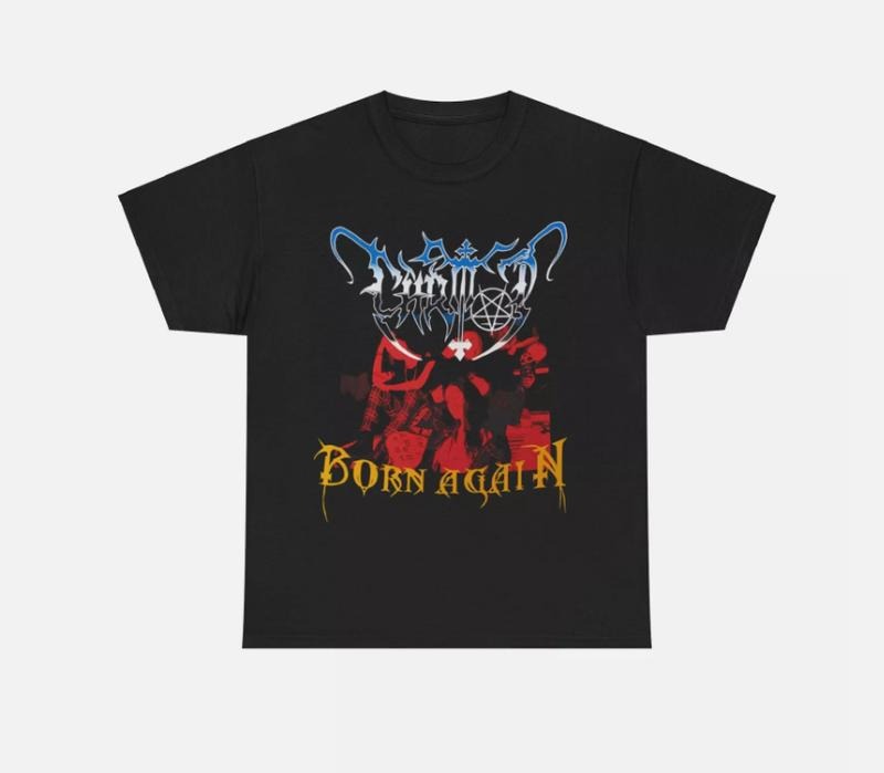 Playboi.C Born Again Tee T-Shirt D.i.e Lit Album Tour Merch, Grahpic tees, Cotton T-Shirt, Crew Neck T-Shirt, Gift for...