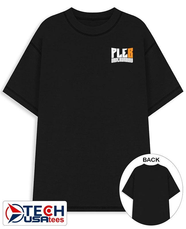 Pleb Underground logo shirt