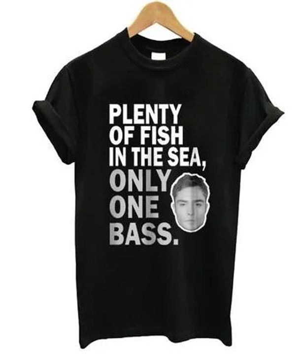 Plenty of fish in the sea only one bass t shirt Hoodie, Sweatshirt | PureTeeCo.com