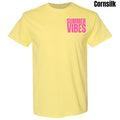Pocket Size - Pink Summer Vibes Gildan Short Sleeve T-Shirt 'NLB' Hoodie, Sweatshirt | PureTeeCo.com