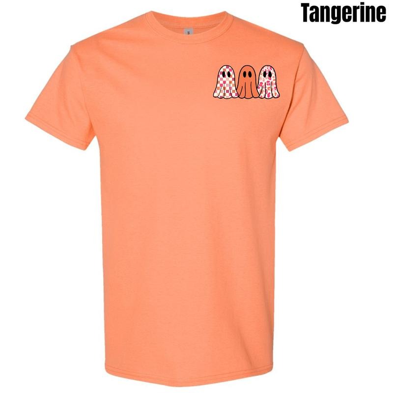 Pocket Size - Trio Trendy Ghosts Gildan Short Sleeve T-Shirt 'NLB' Hoodie, Sweatshirt | PureTeeCo.com