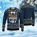 Police Navidad Ugly Christmas Sweater