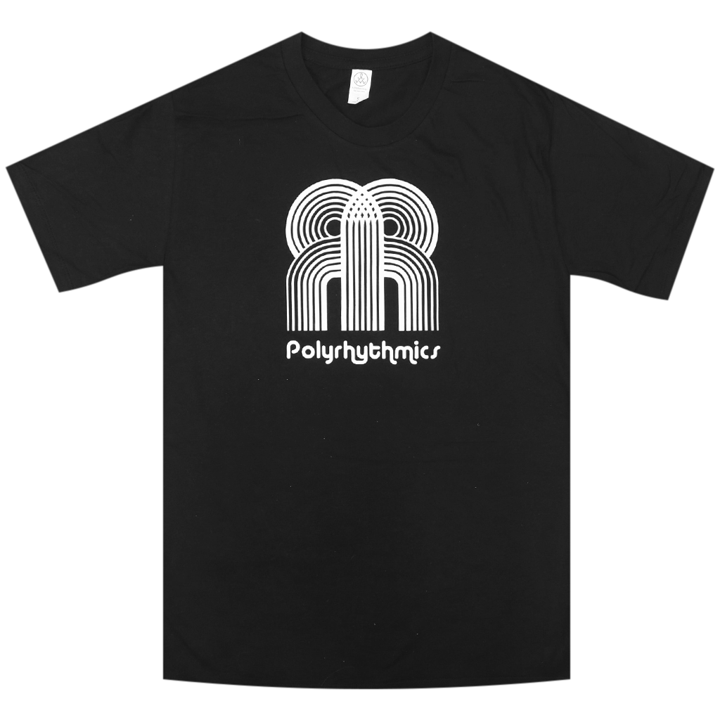 Polyrhythmics Classic Black T-Shirt Hoodie, Sweatshirt | PureTeeCo.com (Image 1)