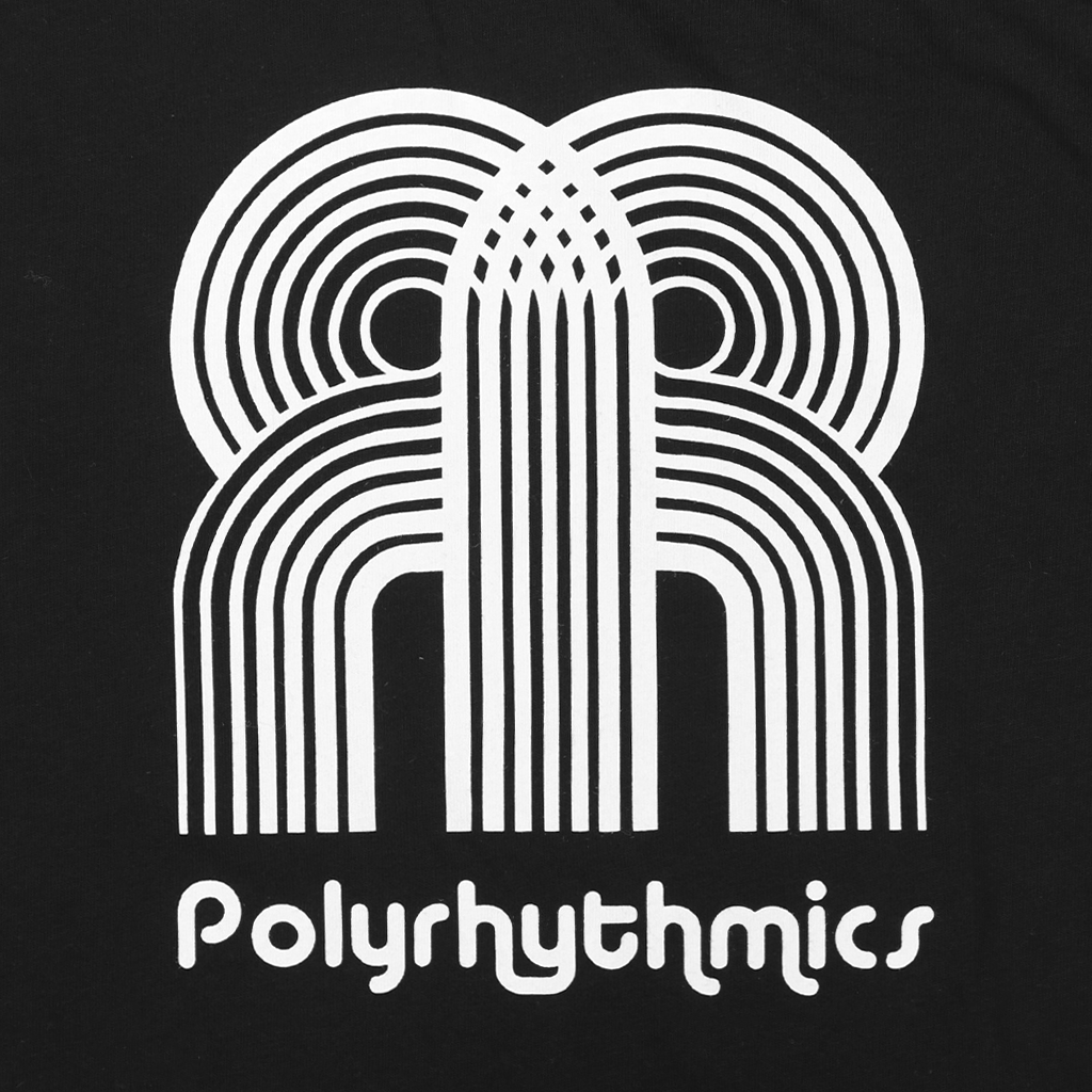 Polyrhythmics Classic Black T-Shirt Hoodie, Sweatshirt | PureTeeCo.com (Image 2)