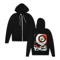 Spy Black Zip-Up Hoodie T-Shirts, Sweatshirt | PureTeeCo.com (Image 1)