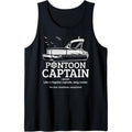 Pontoon Captain Definition Funny Pontoon Boat Boating Gift Tank Top MADE IN USA T-Shirts, Hoodie, Sweatshirt | PureTeeCo.com