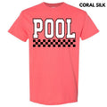 Pool Varsity Checkered Gildan Short Sleeve T-Shirt 'NLB' Hoodie, Sweatshirt | PureTeeCo.com