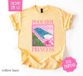 Poolside Princess Gildan Tshirt , Summer Tee, Cute Women's Shirt, Gift For Her Hoodie, Sweatshirt | PureTeeCo.com