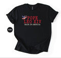 Pope Leo XIV Shirt, First American Pope Tee, Robert Prevost T-Shirt Hoodie, Sweatshirt | PureTeeCo.com