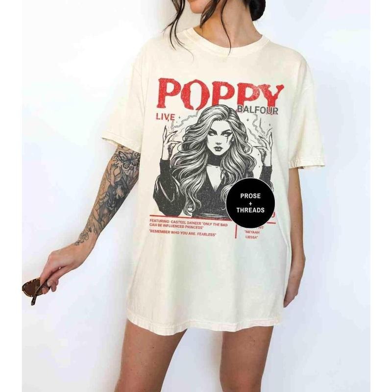 Poppy Balfour Shirt Meyaah Liessa From Blood And Ash FBAA Atlantia Casteel Da'Neer Booktok Merch Murderous Little...