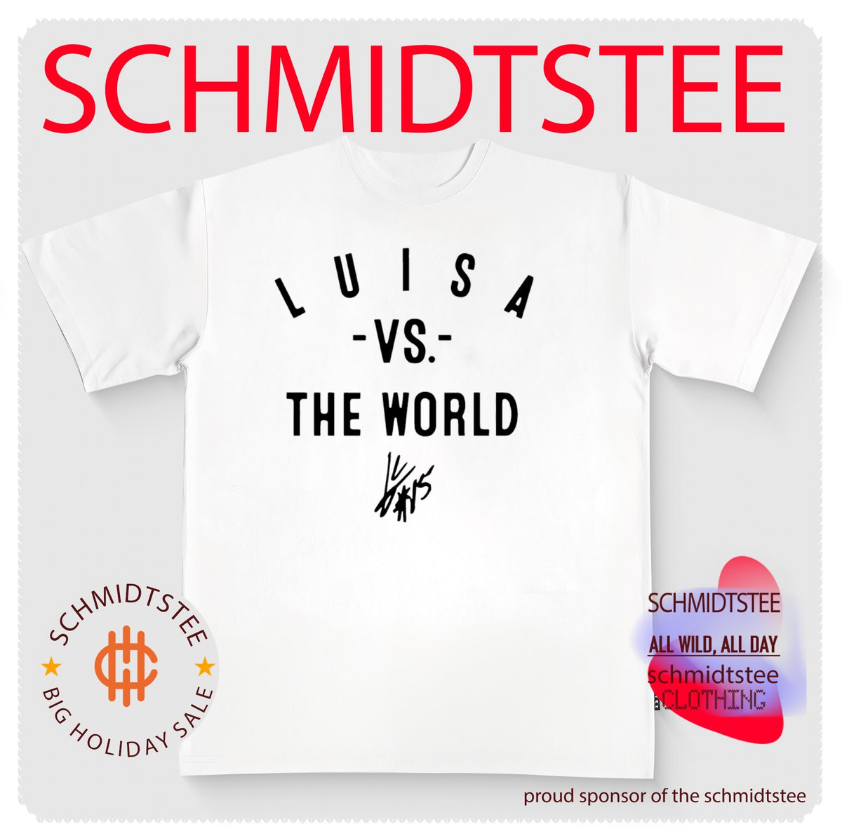 Portland Fire Luisa Geiselsoder vs The World signature shirt