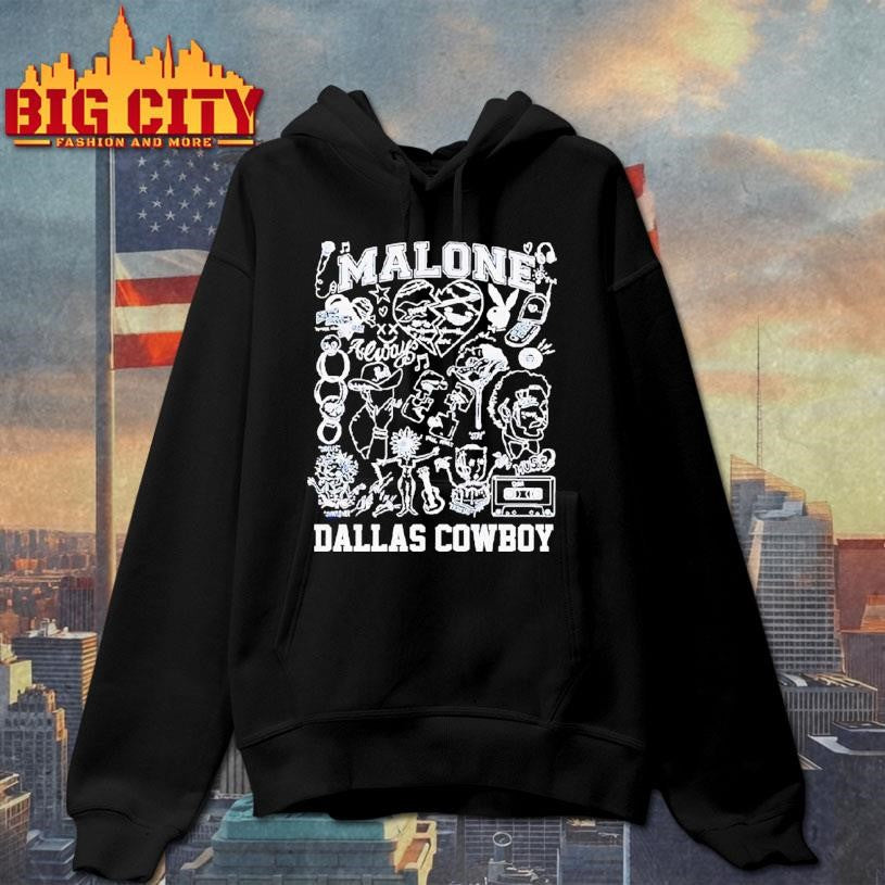 Post Malone Musician And Dallas Cowboys Graphic Shirt