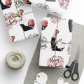 Powerful Trump Christmas - Trump Wrapping Paper for Gifts - Trump Christmas Gift Wrap - Maga Gift Wrap Christmas Trump...