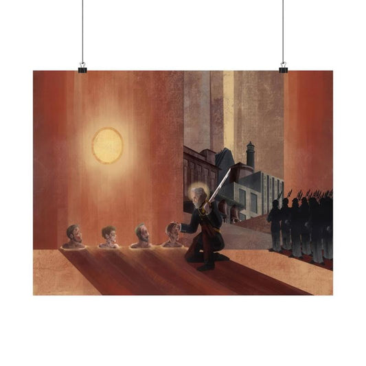 Praiser Kier Taming poster - Premium Matte Poster | Severance Art