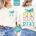 Pray On It Shirt Gildan, Religious Women's Tee,  Religious Women's Tshirt Plus Size Christian Shirt Hoodie, Sweatshirt