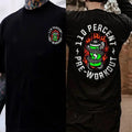 Pre-workout 110 Percent Snake Dangerous Item Printed T-shirt- Double Sided Shirt, Sweatshirt, Hoodie, Motorcycle Shirt,...