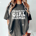 Pregnant Girl Summer Shirt, Mom to Be Shirt Hoodie, Sweatshirt | PureTeeCo.com