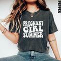Pregnant Girl Summer Shirt, Pregnant Shirt, Mothers Day Shirt, Baby Announcement, Pregnancy Reveal, Baby Shower Gift...