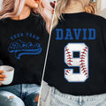 Premium  Baseball Team Shirt, Custom Baseball Sweatshirt, Baseball Team Name Hoodie, Game Day Hoodie, Mothers Day Shirt,...
