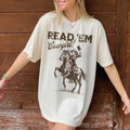 Premium  Bookish Cowgirl Shirt | Cowboy Romance Reader Club Western Book Lover Shirt Country Bookish Tee Bookish Gift For...