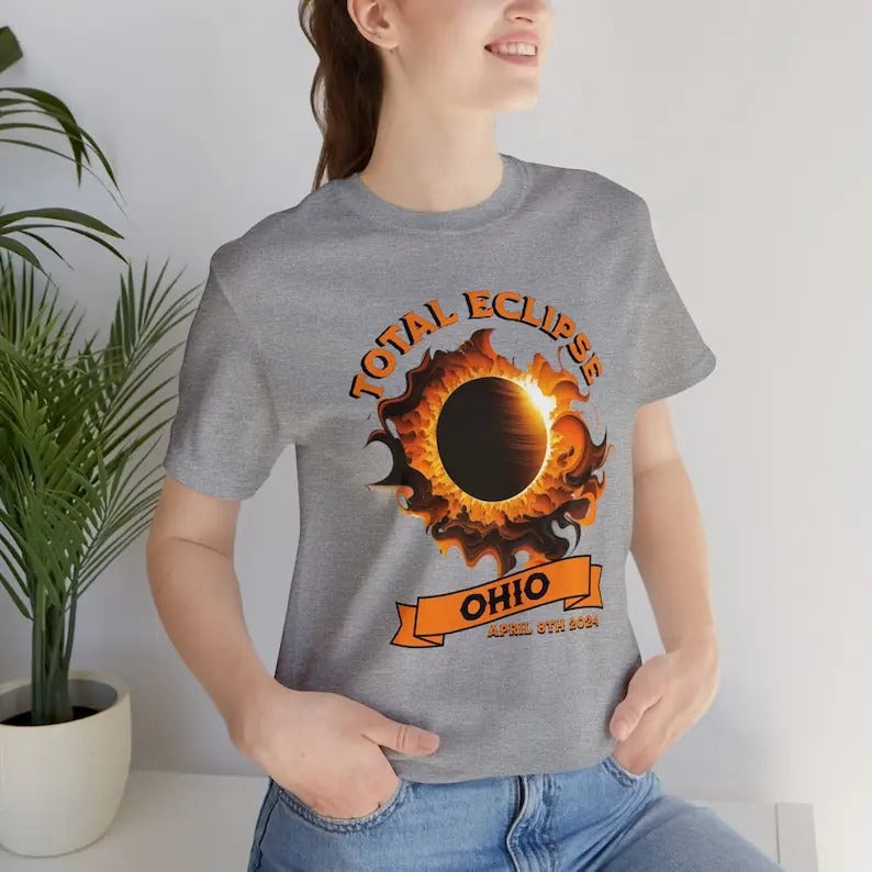 Premium  Custom Total Solar Eclipse April 2024 Shirt, America Totality Eclipse 2024 Personalized Solar Eclipse Souvenir...