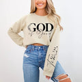 Premium  God is Good All The Time Sweatshirt, Aesthetic Christian Sweatshirt, God is Good Hoodie, Christian Gifts For...