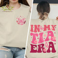 Premium  In My Tia Era Shirt, Auntie Sweatshirt, Aunt Shirt, Tia Sweatshirt, New Tia Gift, Tia To Be Shirt, Sister Gift,...
