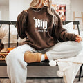 Premium  King is Coming Sweatshirt, Jesus Is The King Vibes Christianity Hoodie, Religious Vintage Shirt, Baptism...