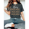 Premium  Leopard Boy Mama Shirt, Boy Mom, Mom Shirt For Mother's Day, Baby Shower Gift, New Mom, Mom T shirt, Mom of...
