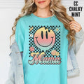 Premium  MAMA Shirt, Mother's Day Gift, New Mom Shirt, Motherhood Shirt, Hot Mess Mama Shirt, Boho Mama Shirt, Smiley...