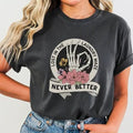 Premium  Mom Life Shirt "Laundry Maze", Funny Motherhood Never Better Skull Tshirt, Mother Birthday Present, Mothers Day...