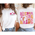 Premium  Mother of the Bride Shirt, Mother bride shirt, Summertime T-shirt, Bridal party shirts, Bridesmaids shirt, Gift...