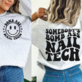 Premium  Somebody's Bomb Ass Nail Tech,Somebody's, Nail Tech sweatshirt T-Shirts, Hoodie | PureTeeCo.com
