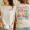 Premium  Speech Therapy Sweatshirt, SLP shirt, Gift For Therapist, Communication Gift,Speech Language Pathologist,Speech...