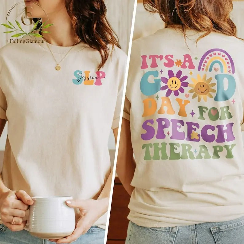 Premium  Speech Therapy Sweatshirt, SLP shirt, Gift For Therapist, Communication Gift,Speech Language Pathologist,Speech...