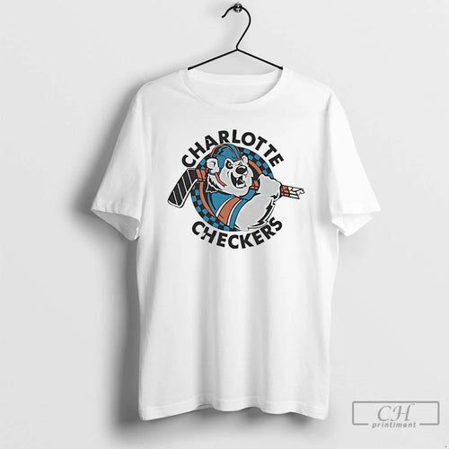 Premium 1993 Charlotte Checkers Logo T-Shirts, Hoodie, Sweatshirt | PureTeeCo.com