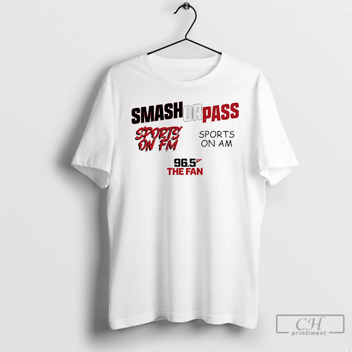 Premium 96 5 The Fan Fescoe Dusty Smash Or Pass Sports On Fm Am T-Shirts, Hoodie, Sweatshirt | PureTeeCo.com